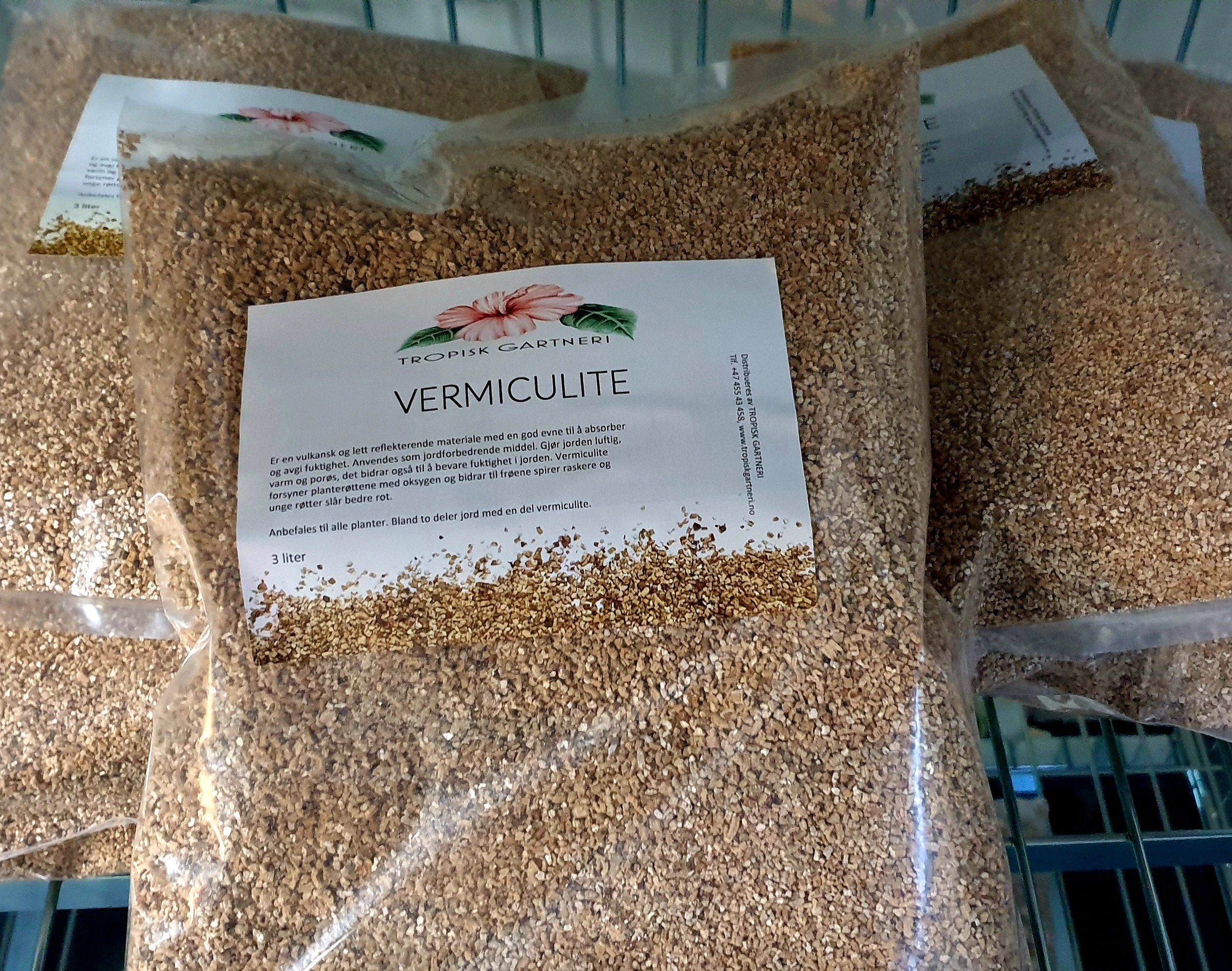 Vermikulitt 3 liter – Tropisk Gartneri