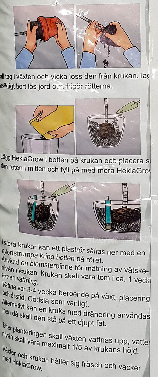 Pimpstein grov 2-8 mm, Grå,  ca 18 liter sekk